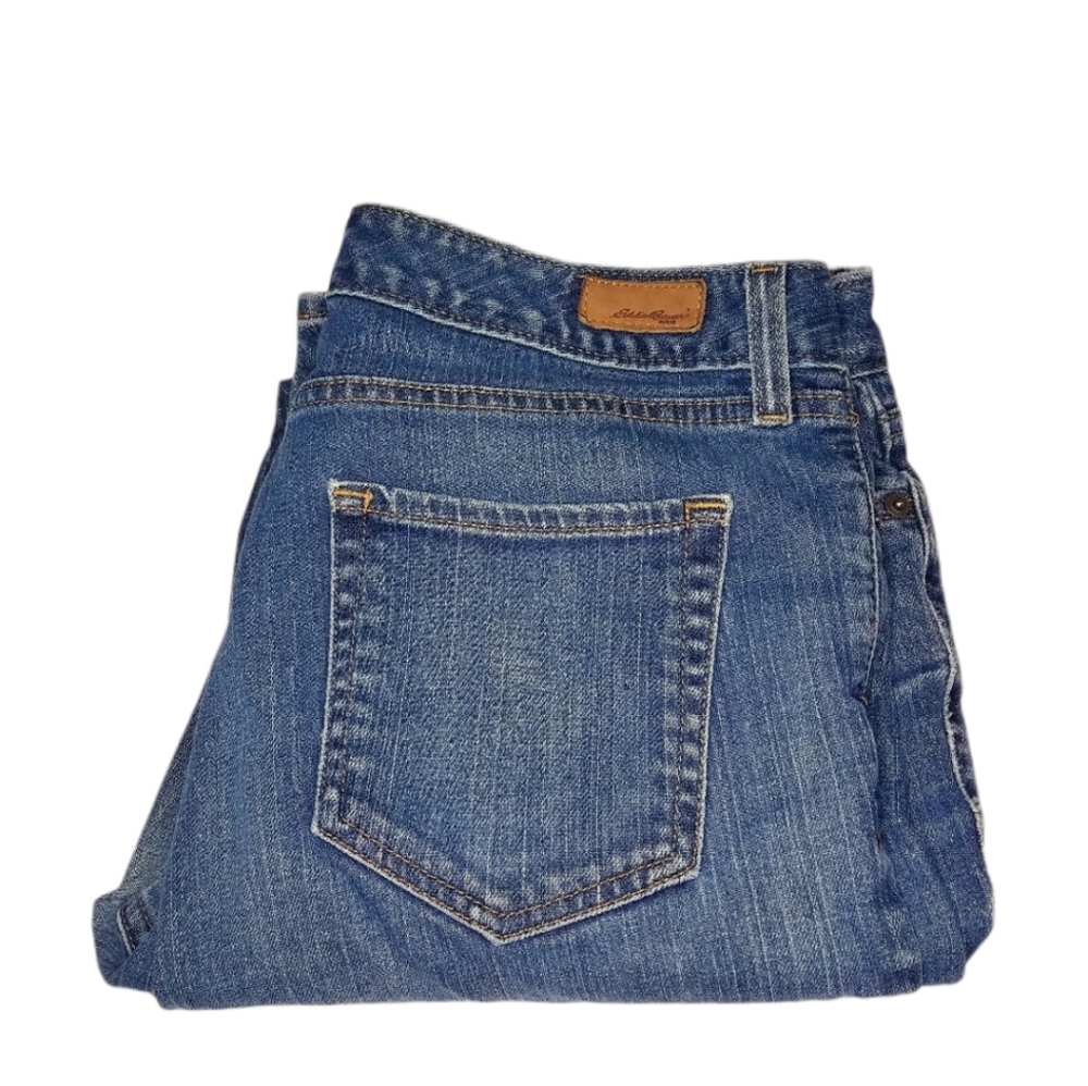 Eddie Bauer Men's Demin Jeans Size 32" x 30"  specially dyed Distressed